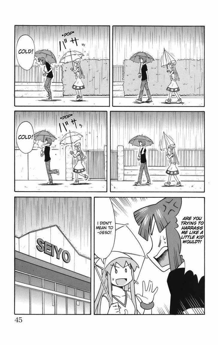 Shinryaku! Ika Musume Chapter 44 page 4 - Chapter 44 : Won't You Use an Umbrella?