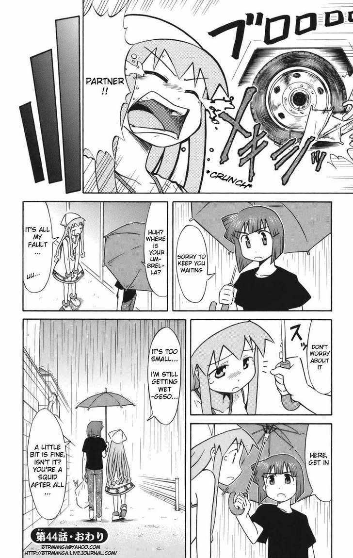 Shinryaku! Ika Musume Chapter 44 page 9 - Chapter 44 : Won't You Use an Umbrella?