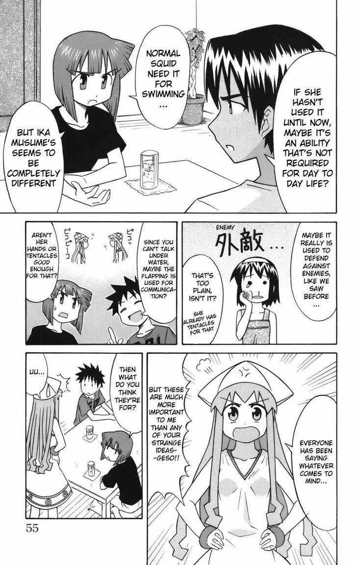 Shinryaku! Ika Musume Chapter 45 page 6 - Chapter 45 : Won't You Flap?