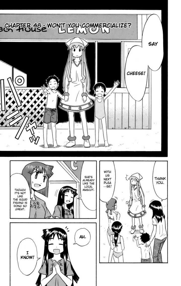 Shinryaku! Ika Musume Chapter 48 page 1 - Chapter 48 : Won't You Commercialize?