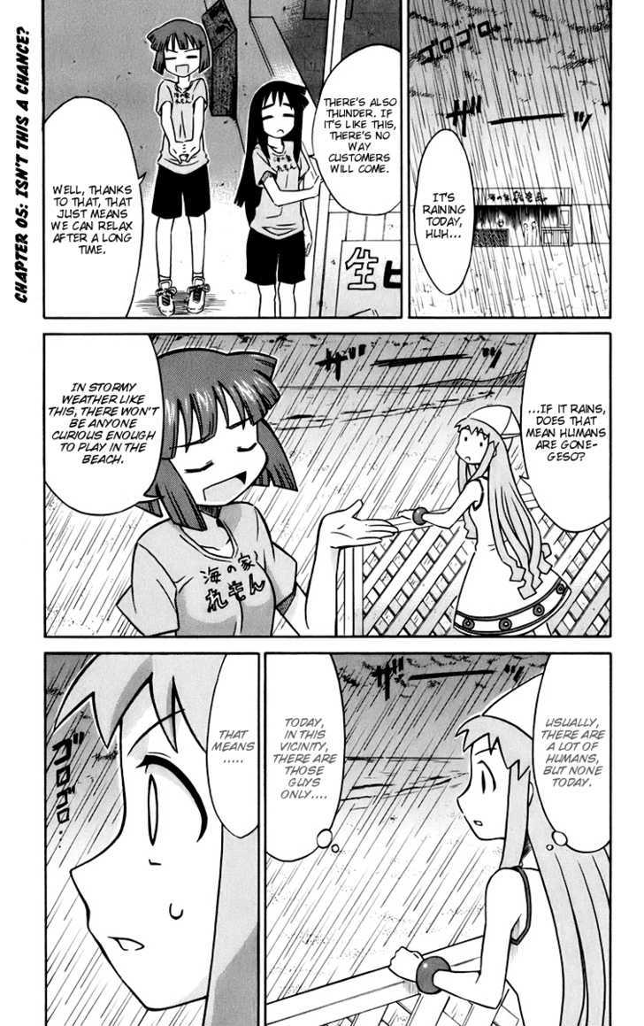 Shinryaku! Ika Musume Chapter 5 page 1 - Chapter 5 : Isn't this a chance?