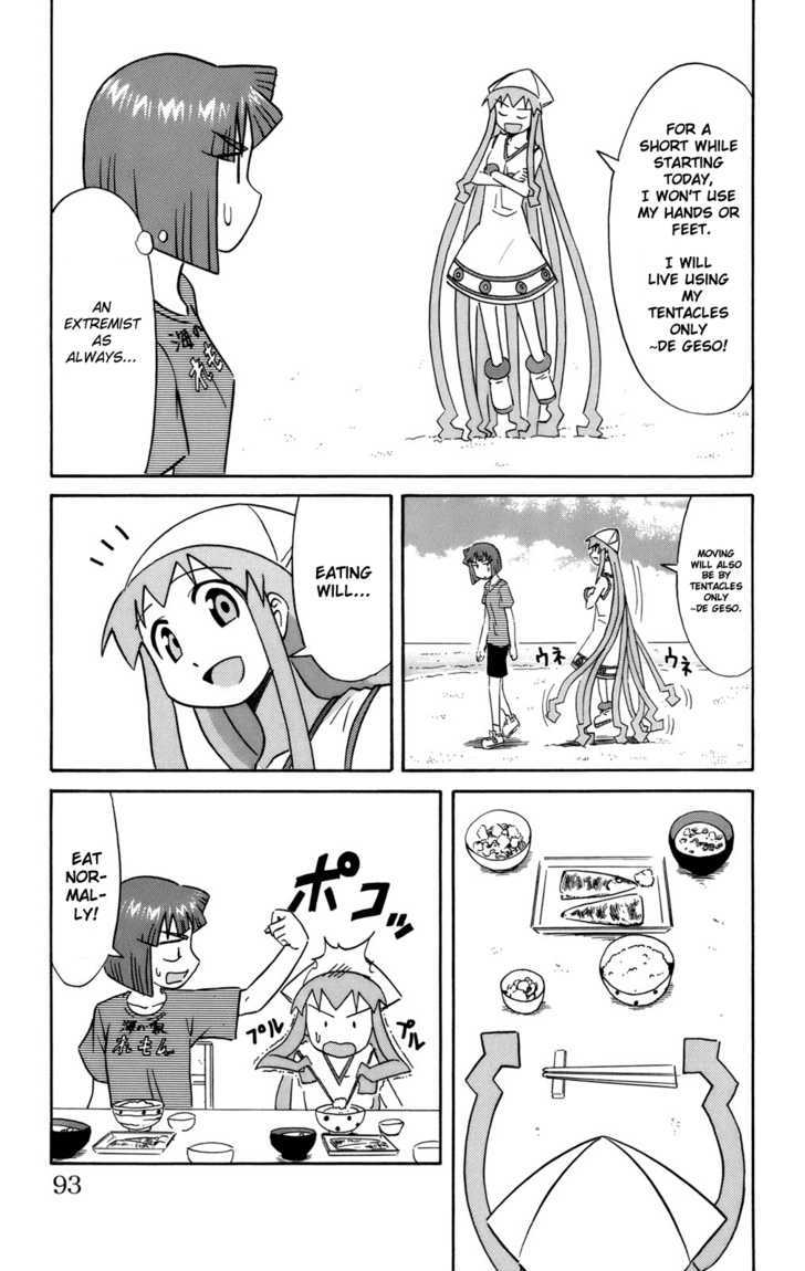 Shinryaku! Ika Musume Chapter 50 page 3 - Chapter 50 : Won't Get into Shape?