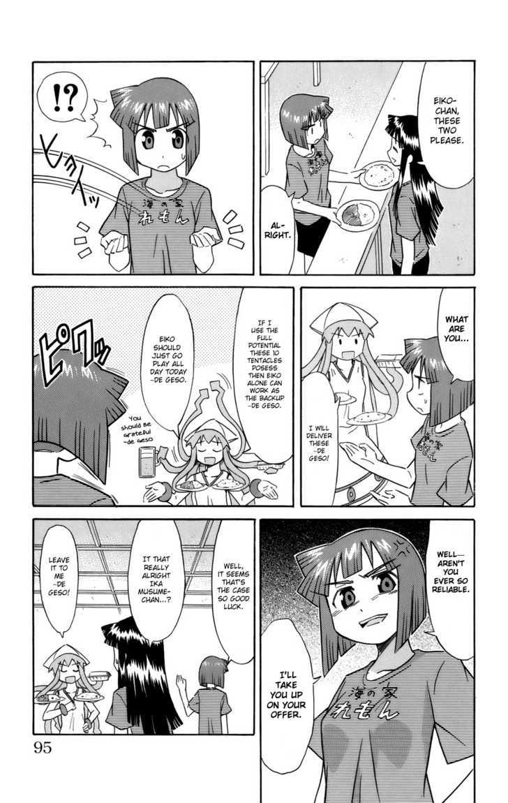 Shinryaku! Ika Musume Chapter 50 page 5 - Chapter 50 : Won't Get into Shape?