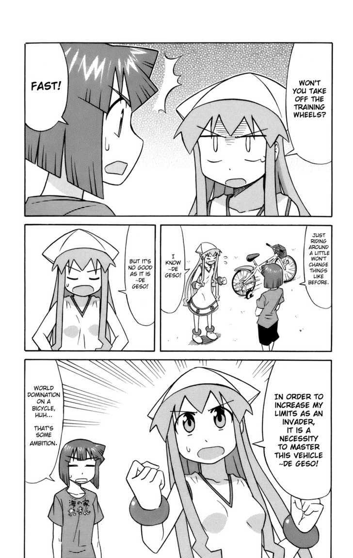 Shinryaku! Ika Musume Chapter 51 page 6 - Chapter 51 : Won't You Pedal?