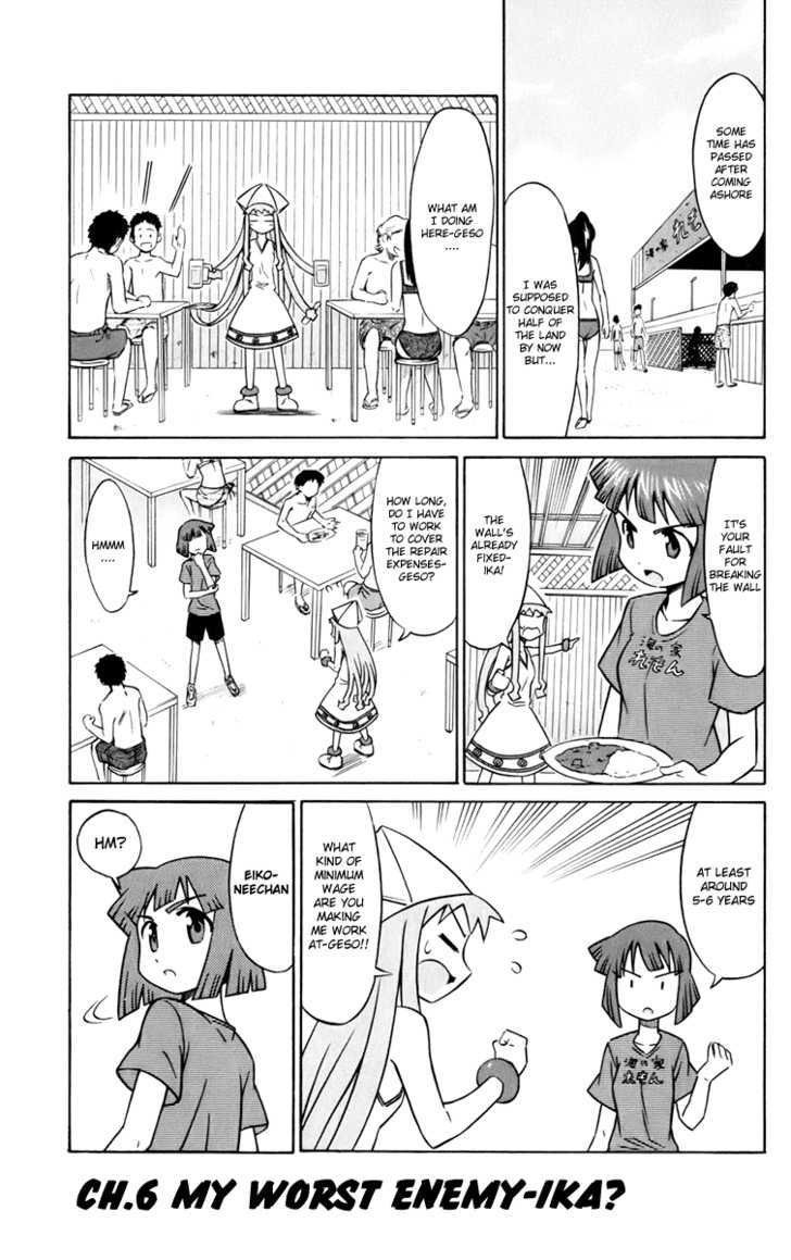 Shinryaku! Ika Musume Chapter 6 page 1 - Chapter 6 : My Worst Enemy-ika?