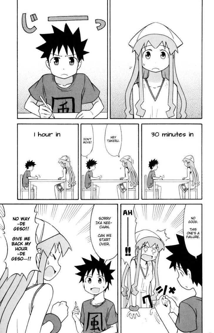 Shinryaku! Ika Musume Chapter 75 page 3 - Chapter 75 : Won't You Draw?