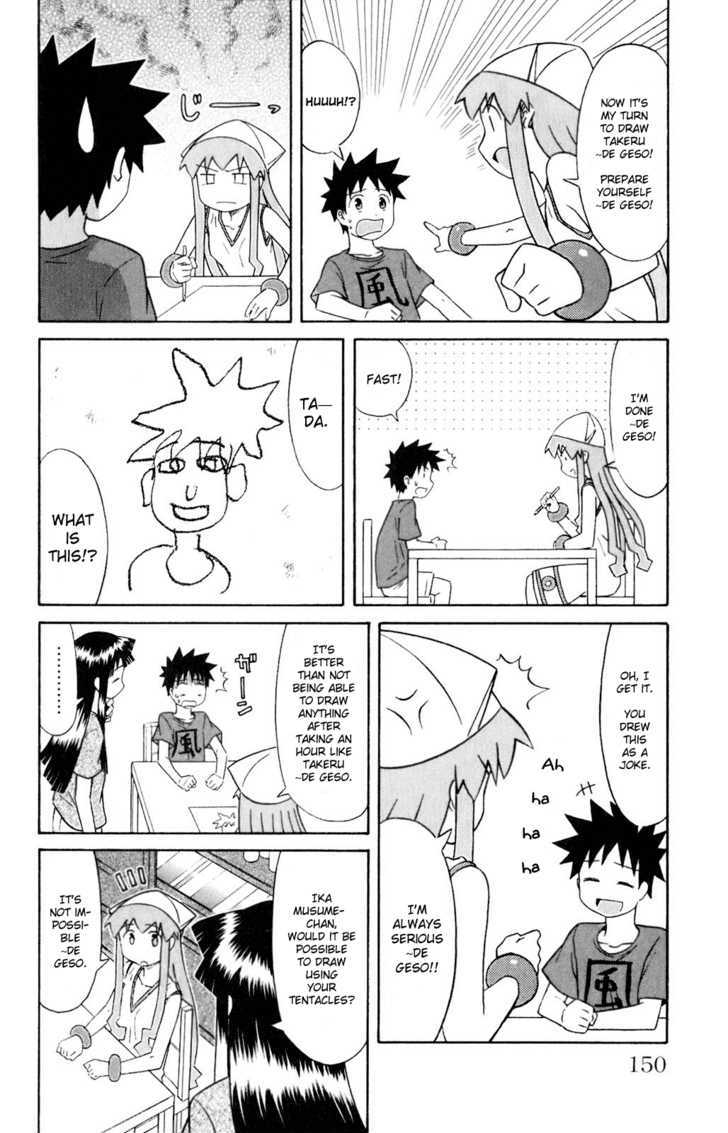 Shinryaku! Ika Musume Chapter 75 page 4 - Chapter 75 : Won't You Draw?