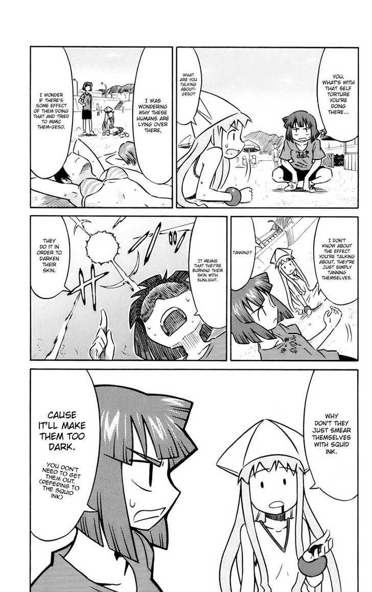 Shinryaku! Ika Musume Chapter 8 page 3 - Chapter 8 : Aren't you Burnt?