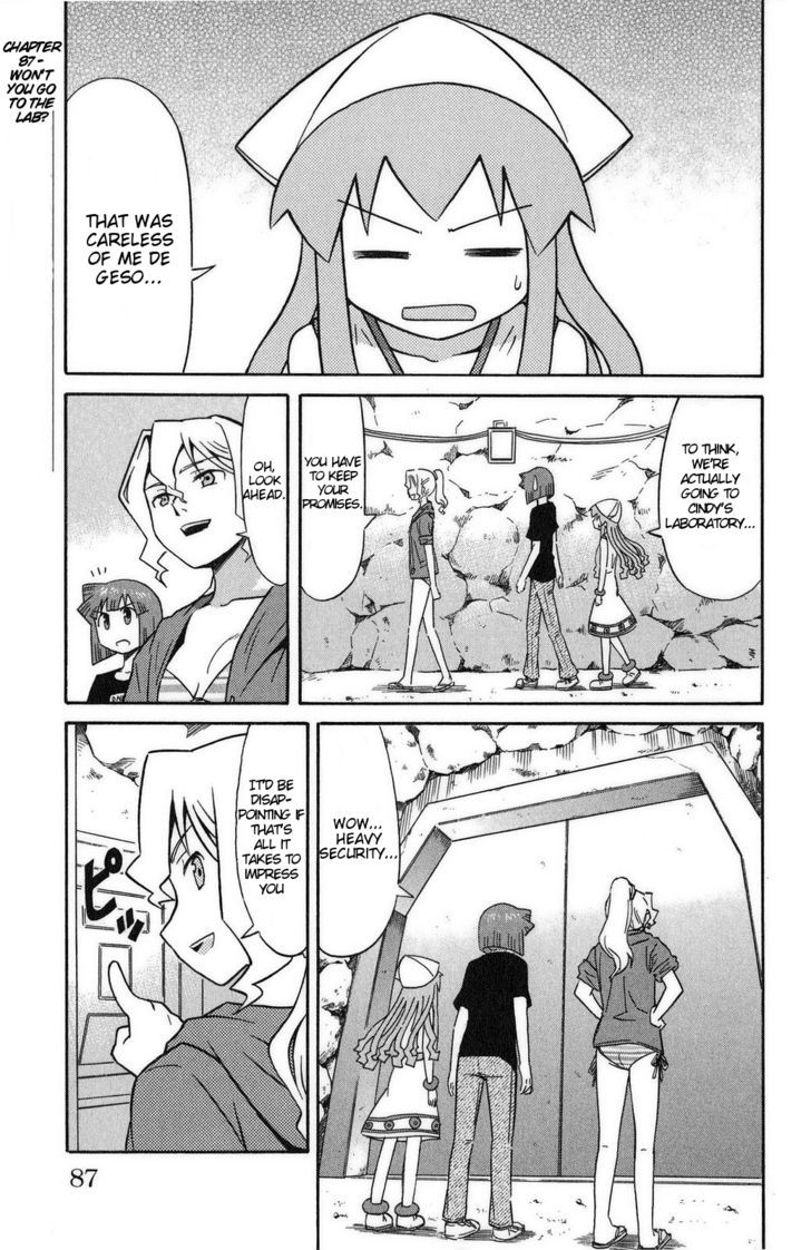 Shinryaku! Ika Musume Chapter 87 page 1 - Chapter 87 : Won't you go to the lab?