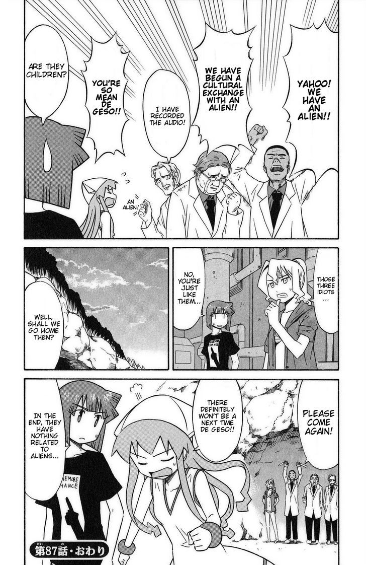 Shinryaku! Ika Musume Chapter 87 page 8 - Chapter 87 : Won't you go to the lab?