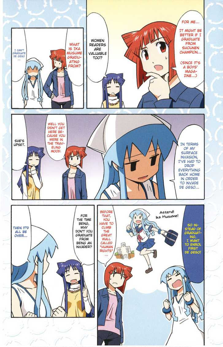 Shinryaku! Ika Musume Chapter 95.5 page 5 - Chapter 95.5 : Shinryaku! Ika Musume in Spring