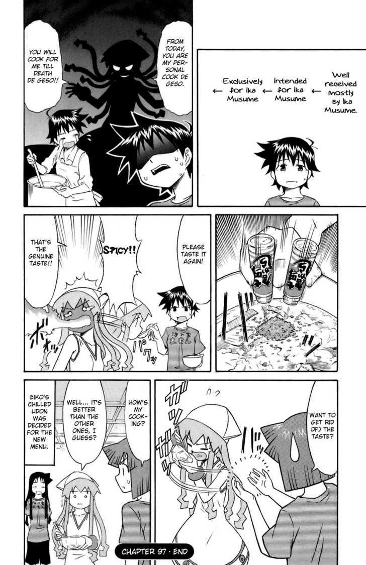 Shinryaku! Ika Musume Chapter 97 page 8 - Chapter 97 : Isn't that a New Menu?