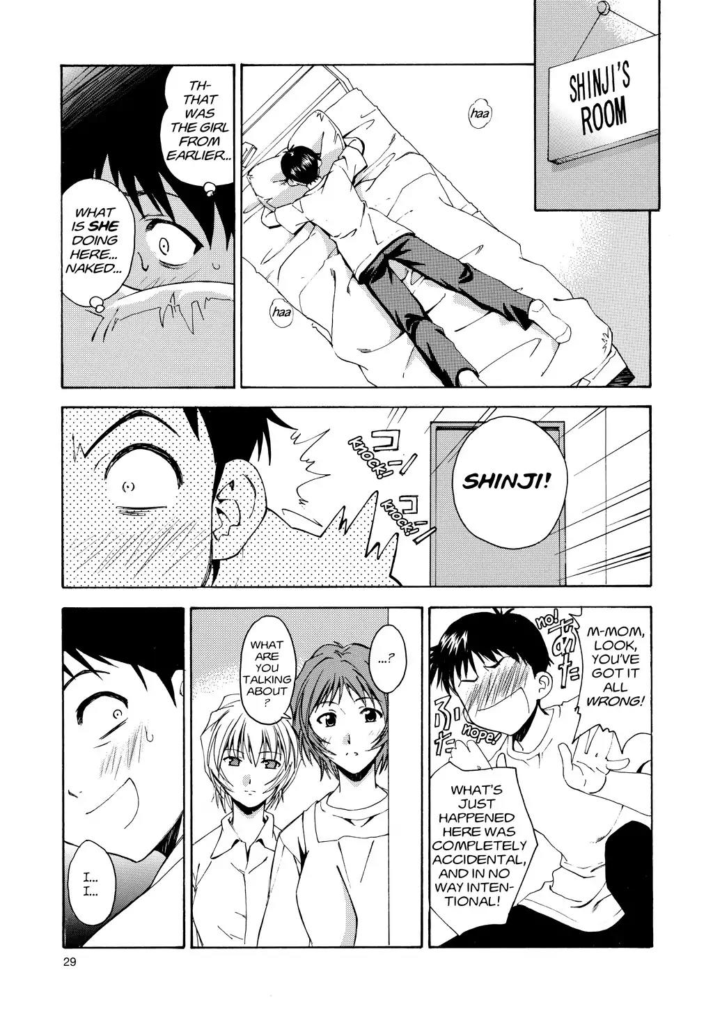 Shinseiki Evangelion: Ikari Shinji Ikusei Keikaku Chapter 1 page 28 - Chapter 1: Vol.1 Stage 01