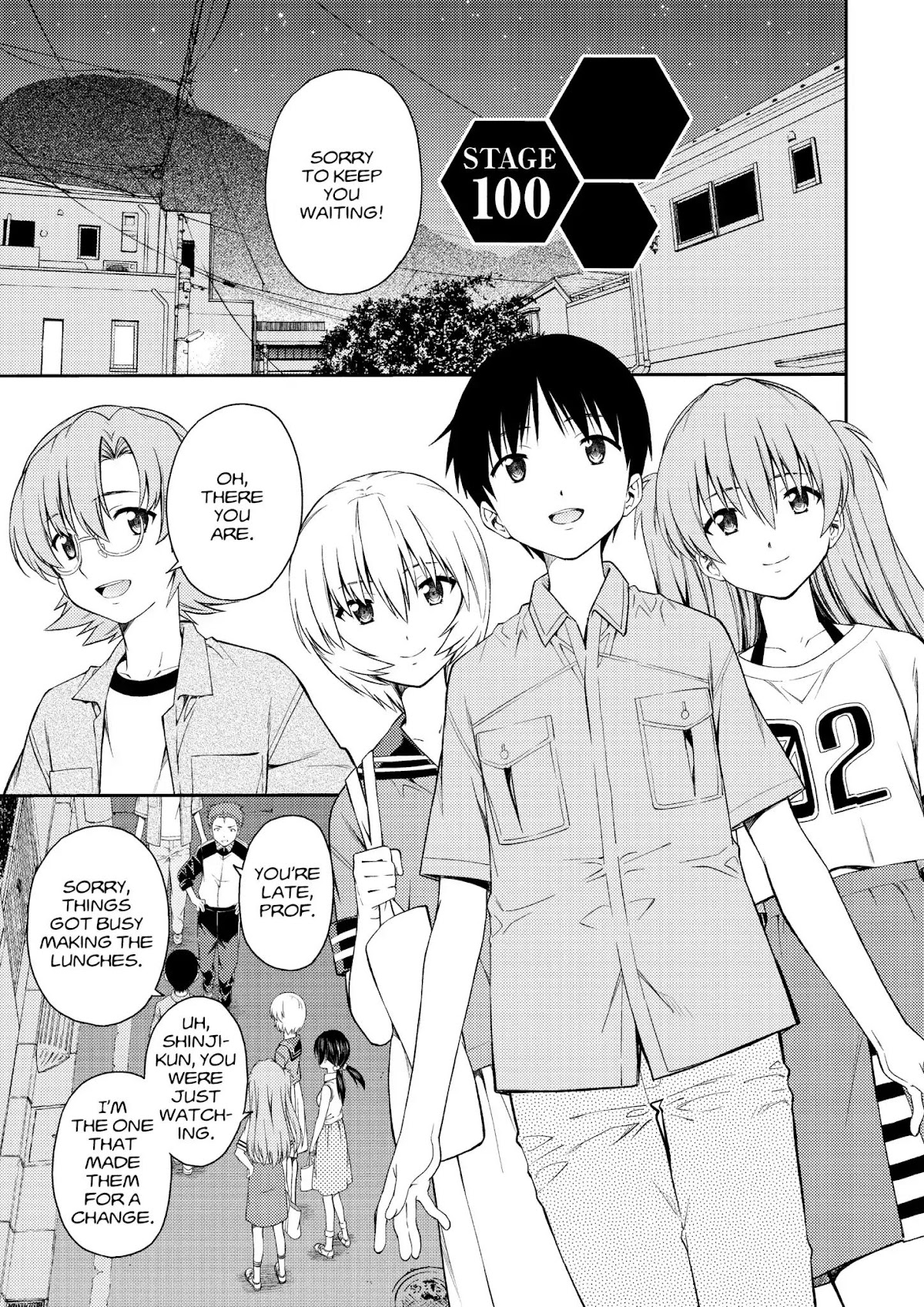 Shinseiki Evangelion: Ikari Shinji Ikusei Keikaku Chapter 100 page 1 - Chapter 100: Vol.17 Stage 100