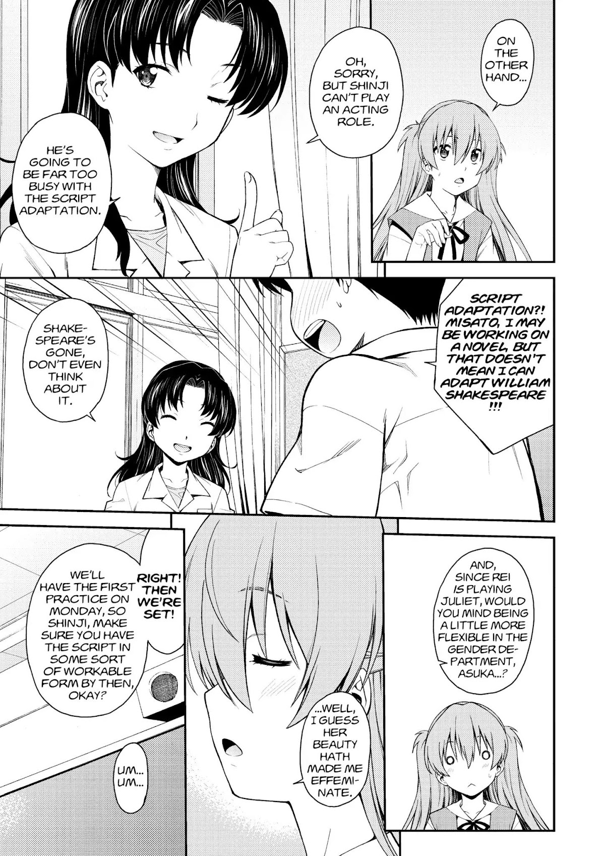 Shinseiki Evangelion: Ikari Shinji Ikusei Keikaku Chapter 101 page 3 - Chapter 101: Vol.17 Stage 101