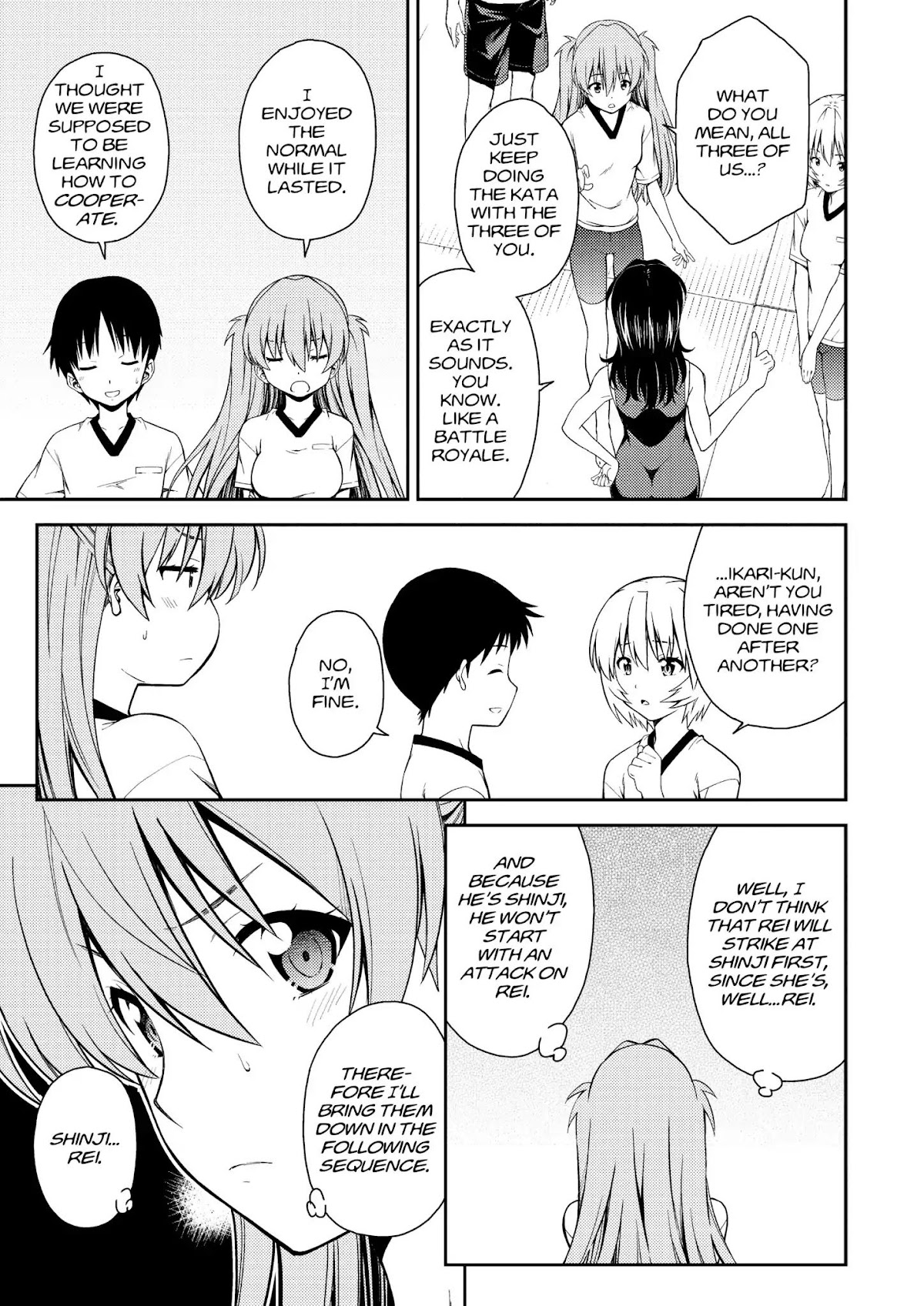 Shinseiki Evangelion: Ikari Shinji Ikusei Keikaku Chapter 103 page 9 - Chapter 103: Vol.17 Stage 103