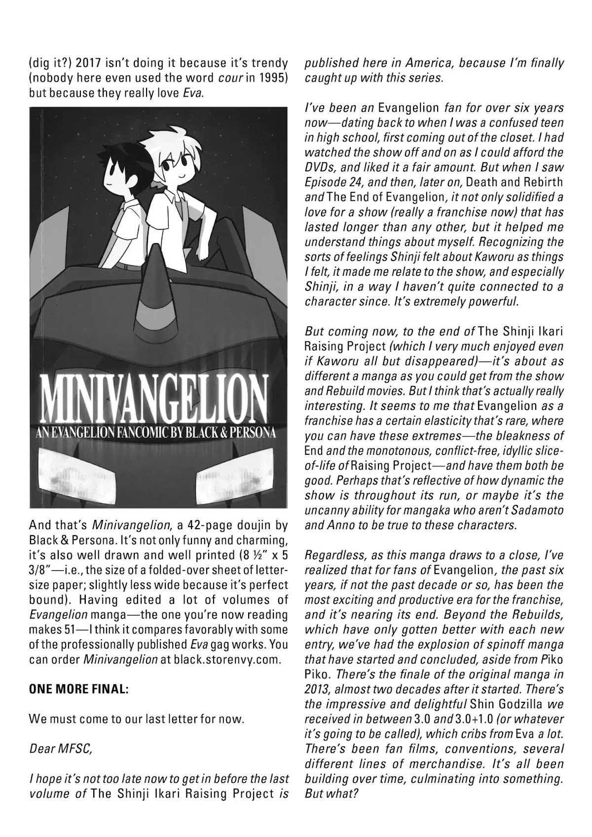 Shinseiki Evangelion: Ikari Shinji Ikusei Keikaku Chapter 111 page 41 - Vol.18 Last Stage [END]