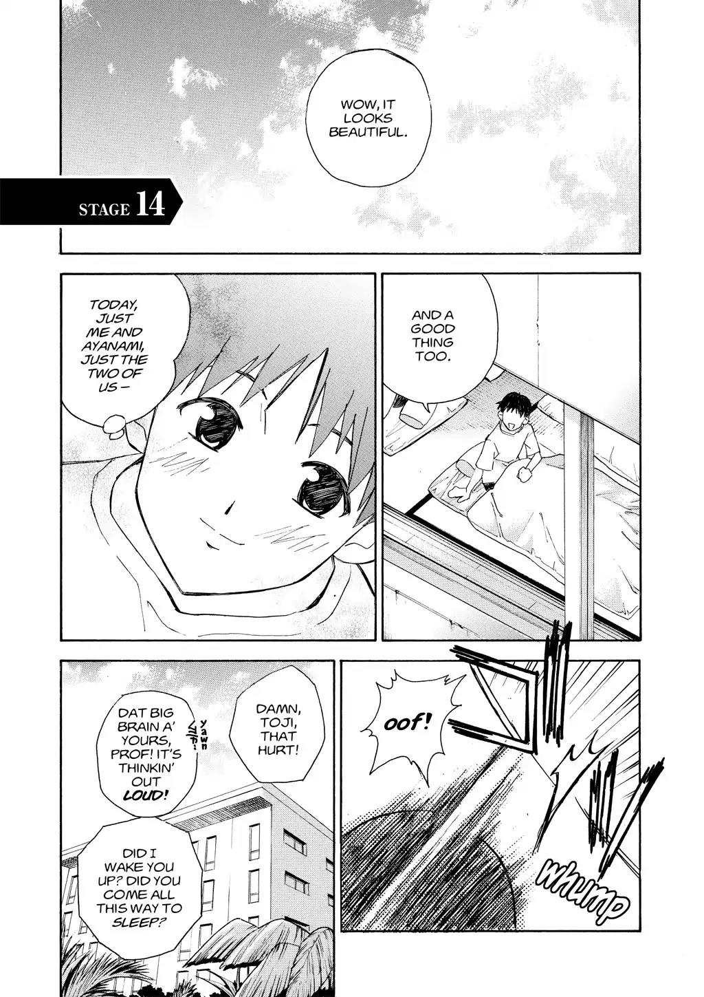 Shinseiki Evangelion: Ikari Shinji Ikusei Keikaku Chapter 14 page 1 - Chapter 14: Vol.2 Stage 14
