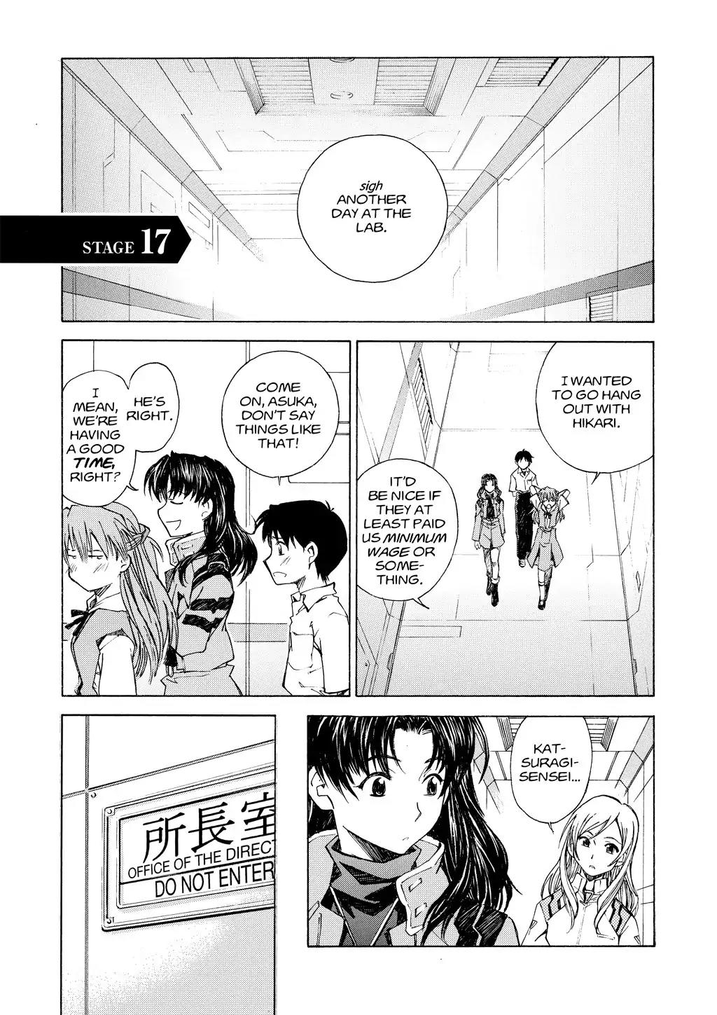 Shinseiki Evangelion: Ikari Shinji Ikusei Keikaku Chapter 17 page 1 - Chapter 17: Vol.3 Stage 17