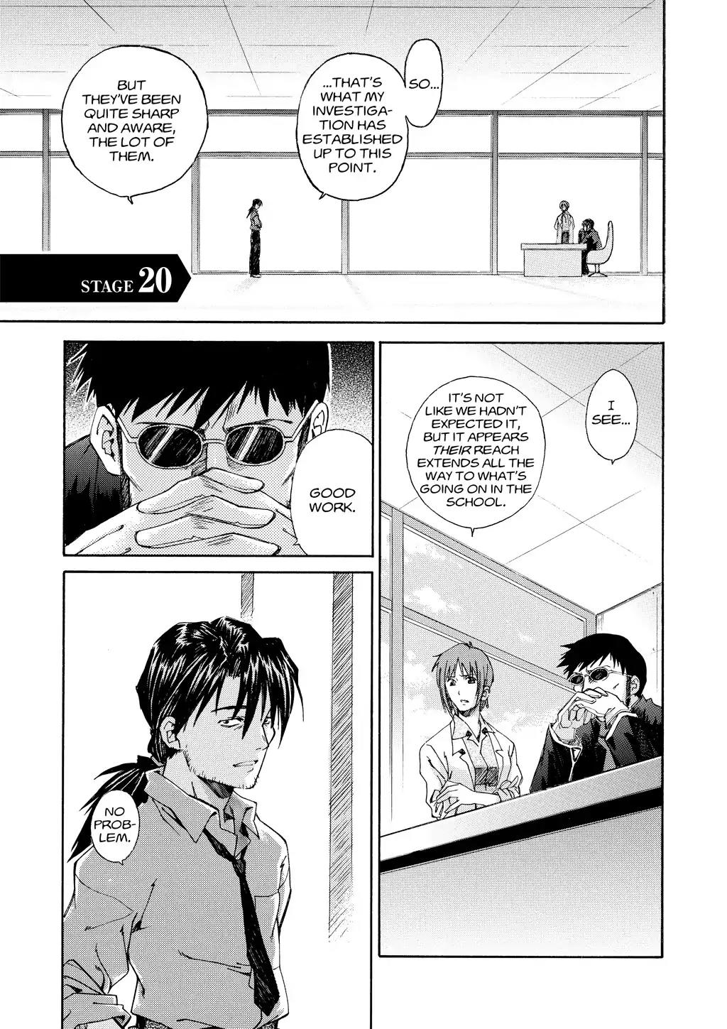 Shinseiki Evangelion: Ikari Shinji Ikusei Keikaku Chapter 20 page 1 - Chapter 20: Vol.3 Stage 20