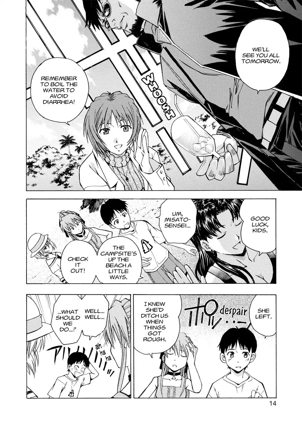 Shinseiki Evangelion: Ikari Shinji Ikusei Keikaku Chapter 22 page 13 - Chapter 22: Vol.4 Stage 22