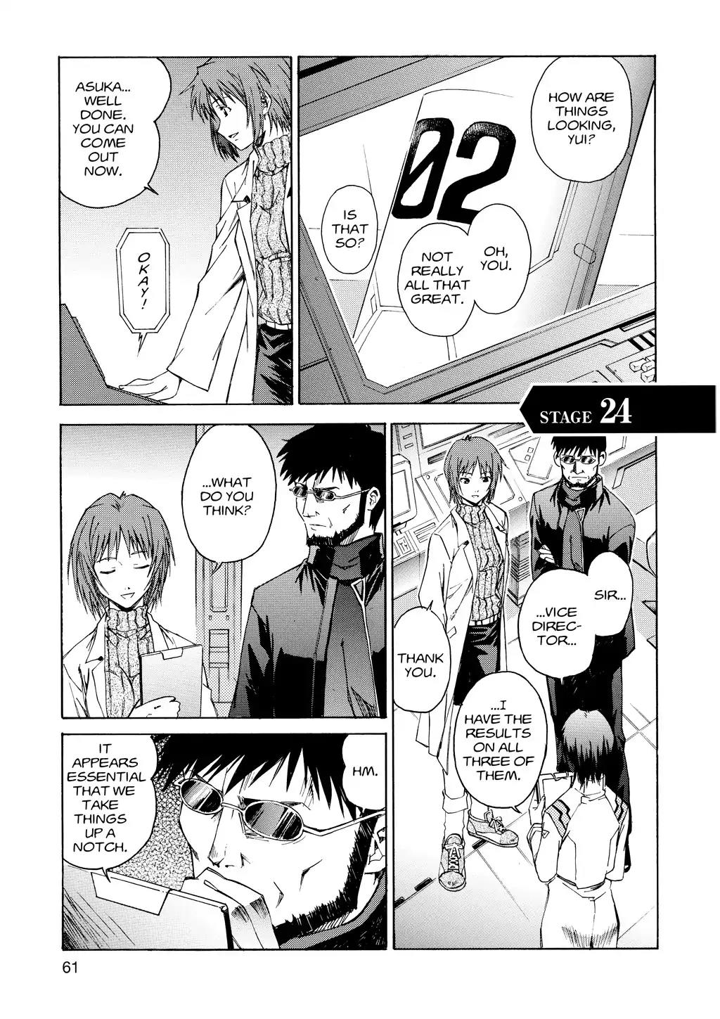 Shinseiki Evangelion: Ikari Shinji Ikusei Keikaku Chapter 24 page 1 - Chapter 24: Vol.4 Stage 24