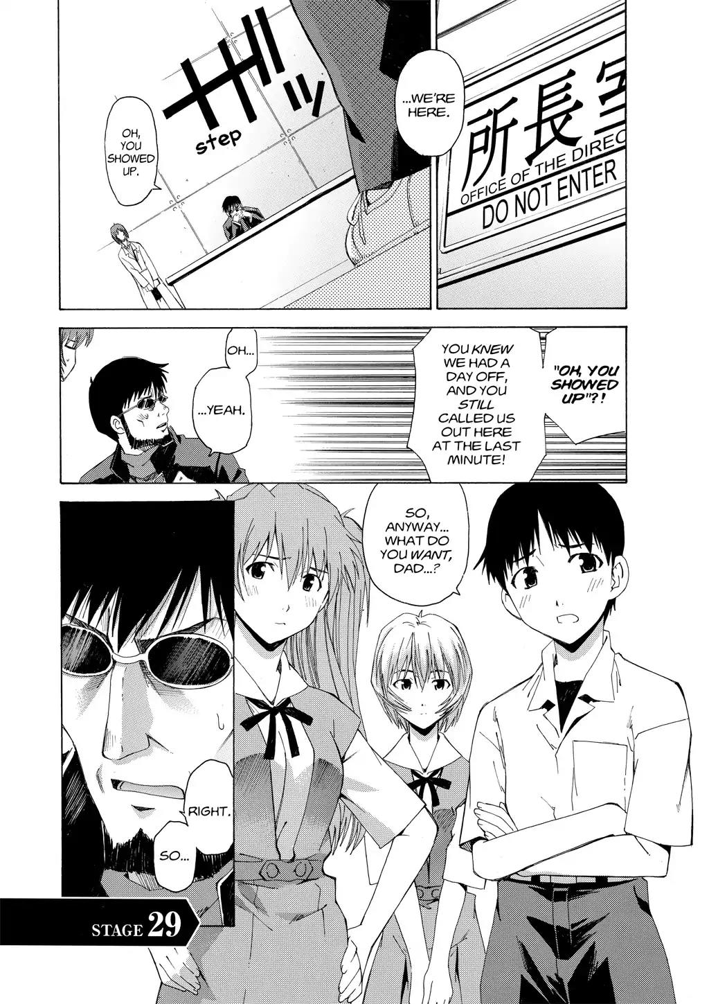 Shinseiki Evangelion: Ikari Shinji Ikusei Keikaku Chapter 29 page 1 - Chapter 29: Vol.5 Stage 29