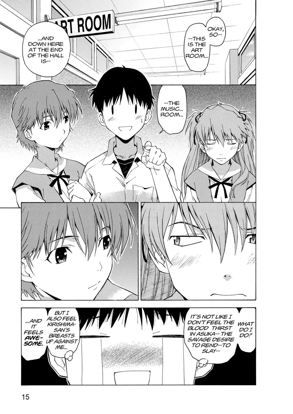 Shinseiki Evangelion: Ikari Shinji Ikusei Keikaku Chapter 33 page 15 - Chapter 33: Vol.6 Stage 33
