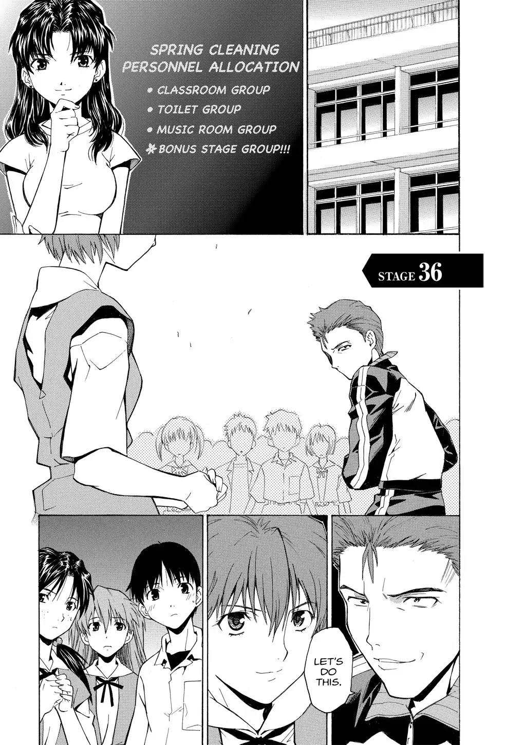 Shinseiki Evangelion: Ikari Shinji Ikusei Keikaku Chapter 36 page 1 - Chapter 36: Vol.6 Stage 36