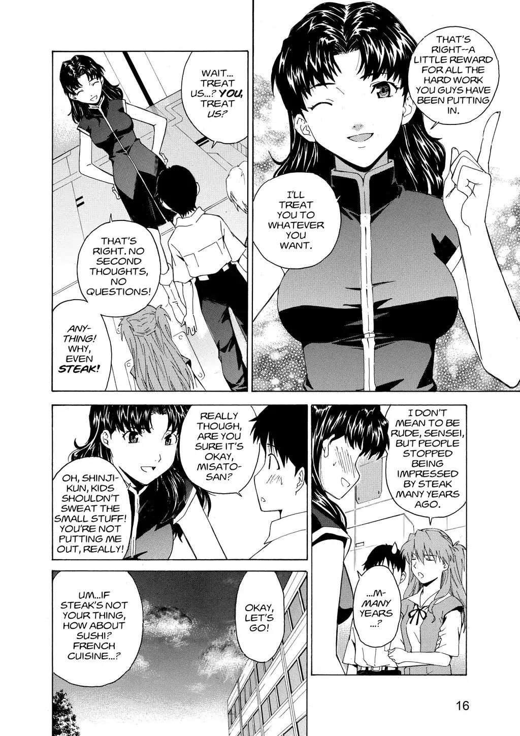 Shinseiki Evangelion: Ikari Shinji Ikusei Keikaku Chapter 39 page 16 - Chapter 39: Vol.7 Stage 39