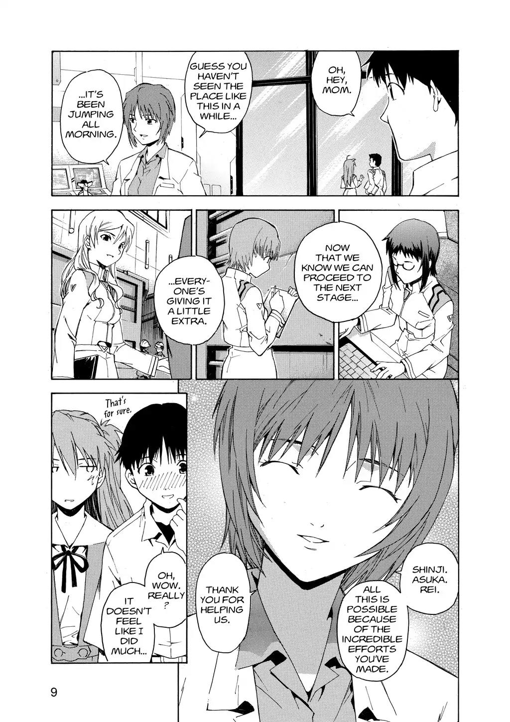 Shinseiki Evangelion: Ikari Shinji Ikusei Keikaku Chapter 39 page 9 - Chapter 39: Vol.7 Stage 39