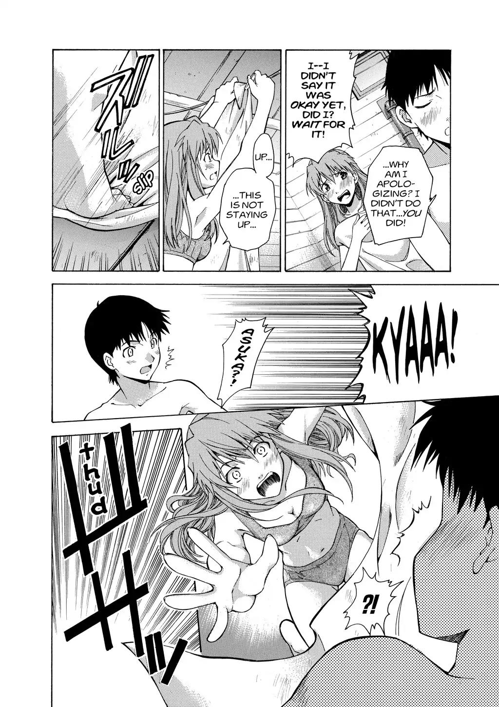 Shinseiki Evangelion: Ikari Shinji Ikusei Keikaku Chapter 43.5 page 14 - Vol.7 Extra Stage 1
