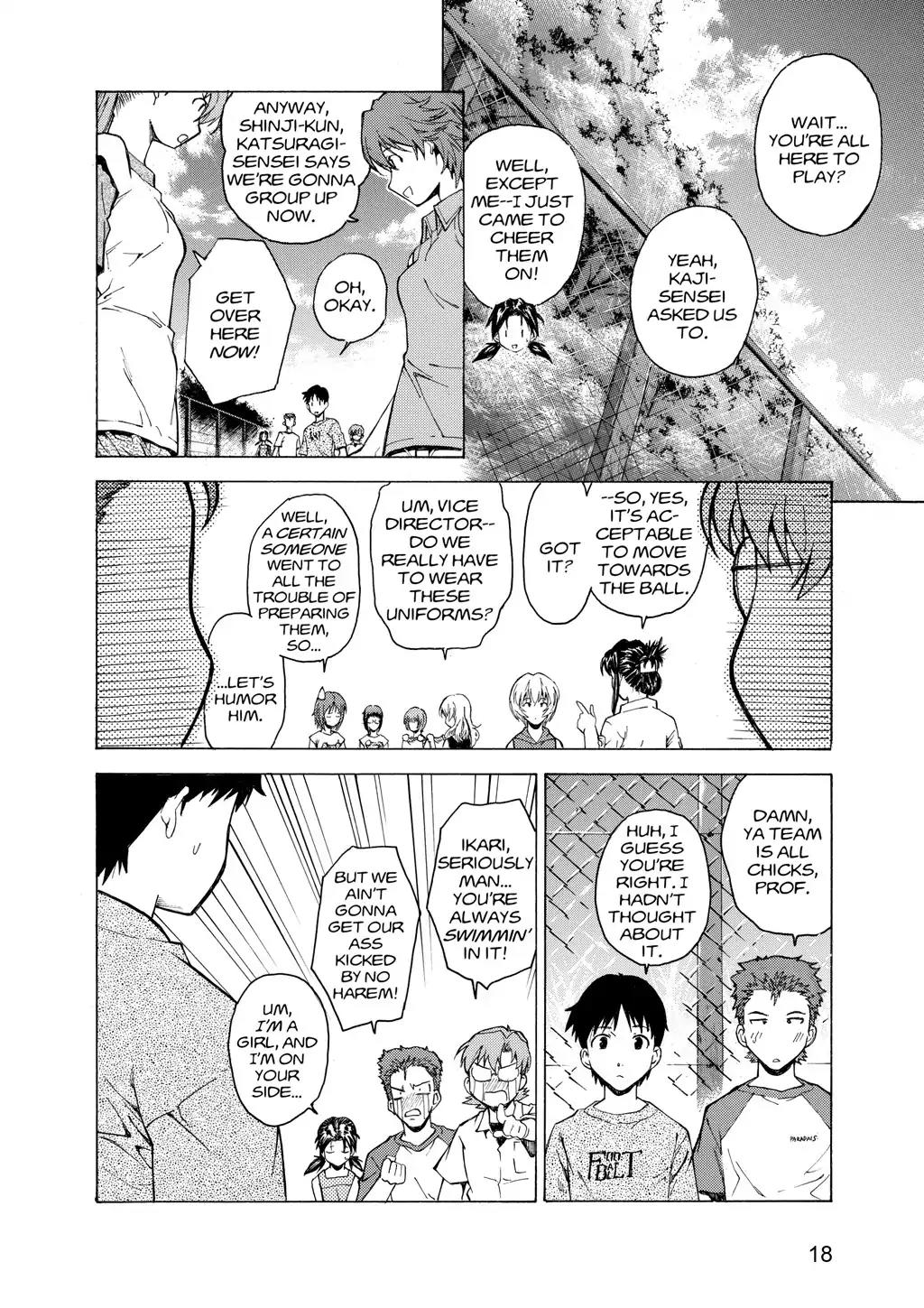 Shinseiki Evangelion: Ikari Shinji Ikusei Keikaku Chapter 44 page 18 - Chapter 44: Vol.8 Stage 44