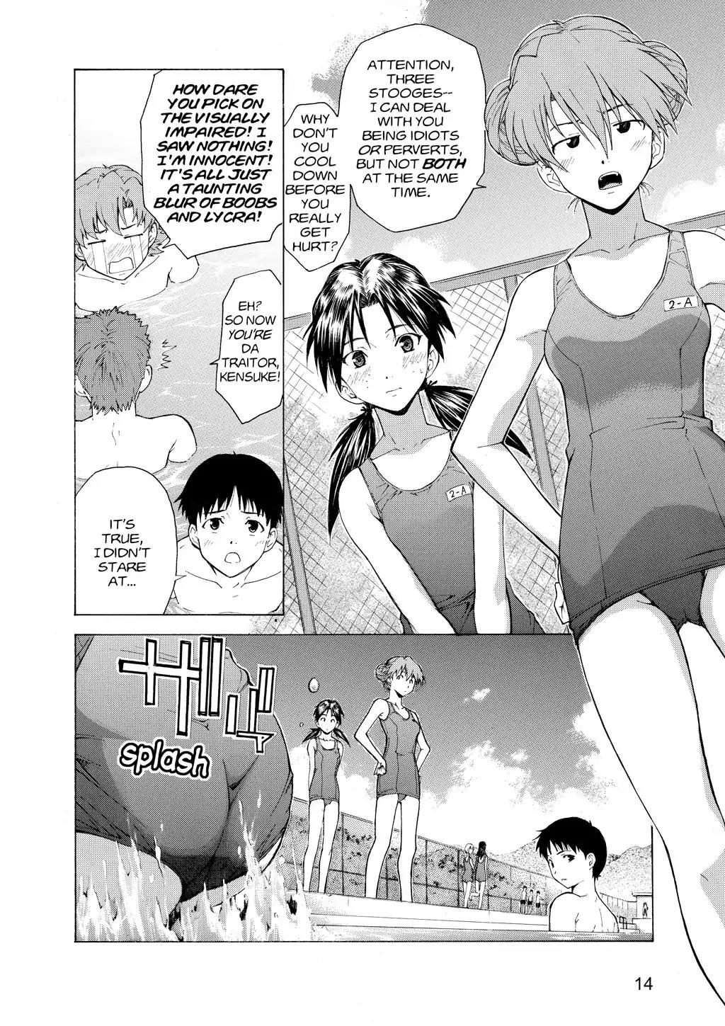 Shinseiki Evangelion: Ikari Shinji Ikusei Keikaku Chapter 49 page 14 - Chapter 49: Vol.9 Stage 49