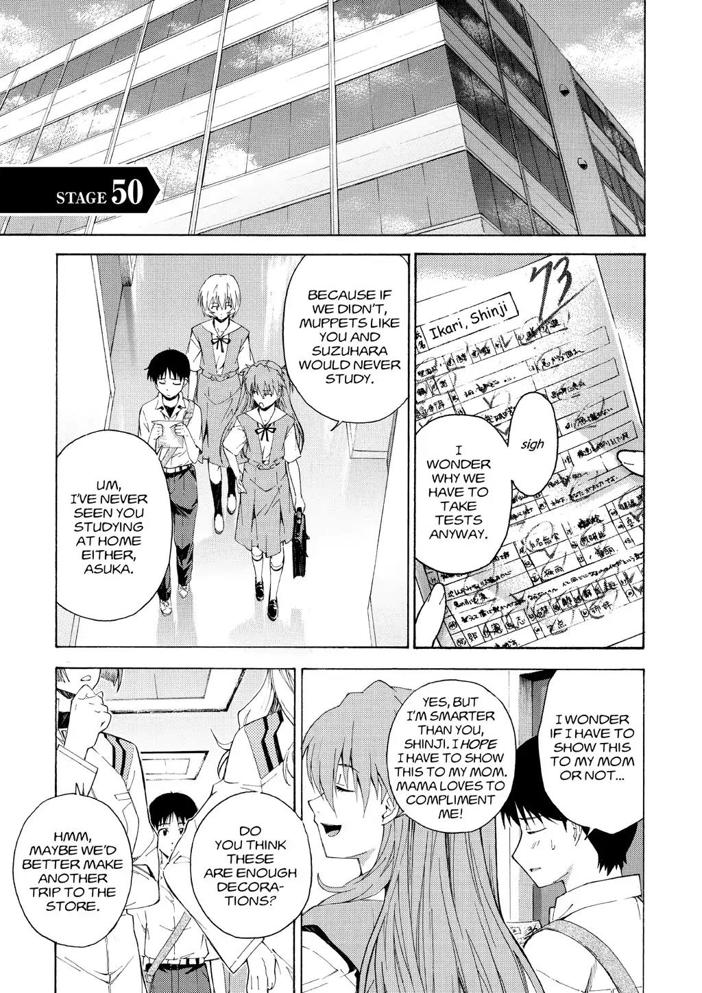 Shinseiki Evangelion: Ikari Shinji Ikusei Keikaku Chapter 50 page 1 - Chapter 50: Vol.9 Stage 50