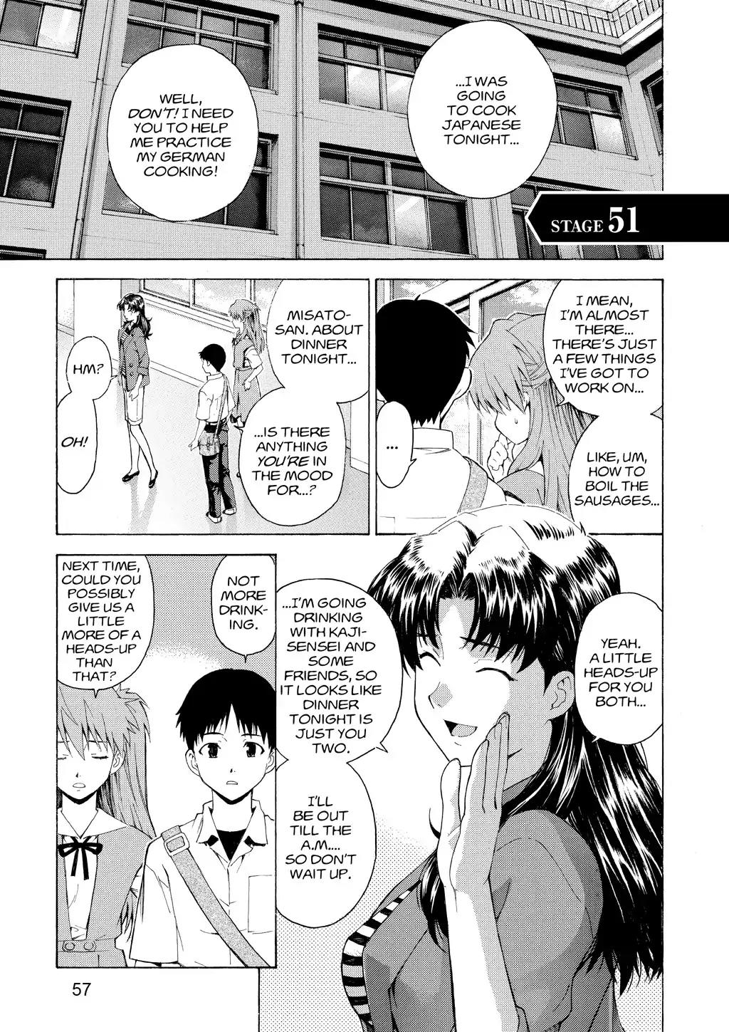 Shinseiki Evangelion: Ikari Shinji Ikusei Keikaku Chapter 51 page 1 - Chapter 51: Vol.9 Stage 51
