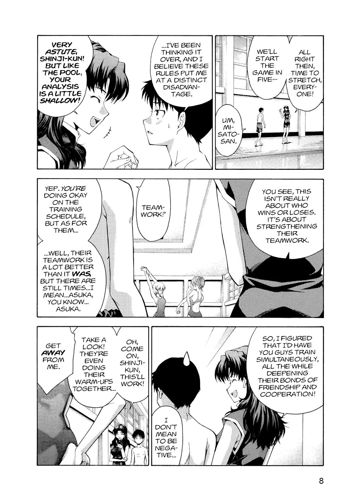 Shinseiki Evangelion: Ikari Shinji Ikusei Keikaku Chapter 61 page 8 - Chapter 61: Vol.11 Stage 61