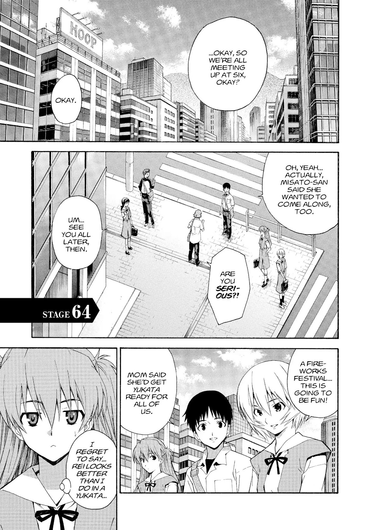 Shinseiki Evangelion: Ikari Shinji Ikusei Keikaku Chapter 64 page 1 - Chapter 64: Vol.11 Stage 64