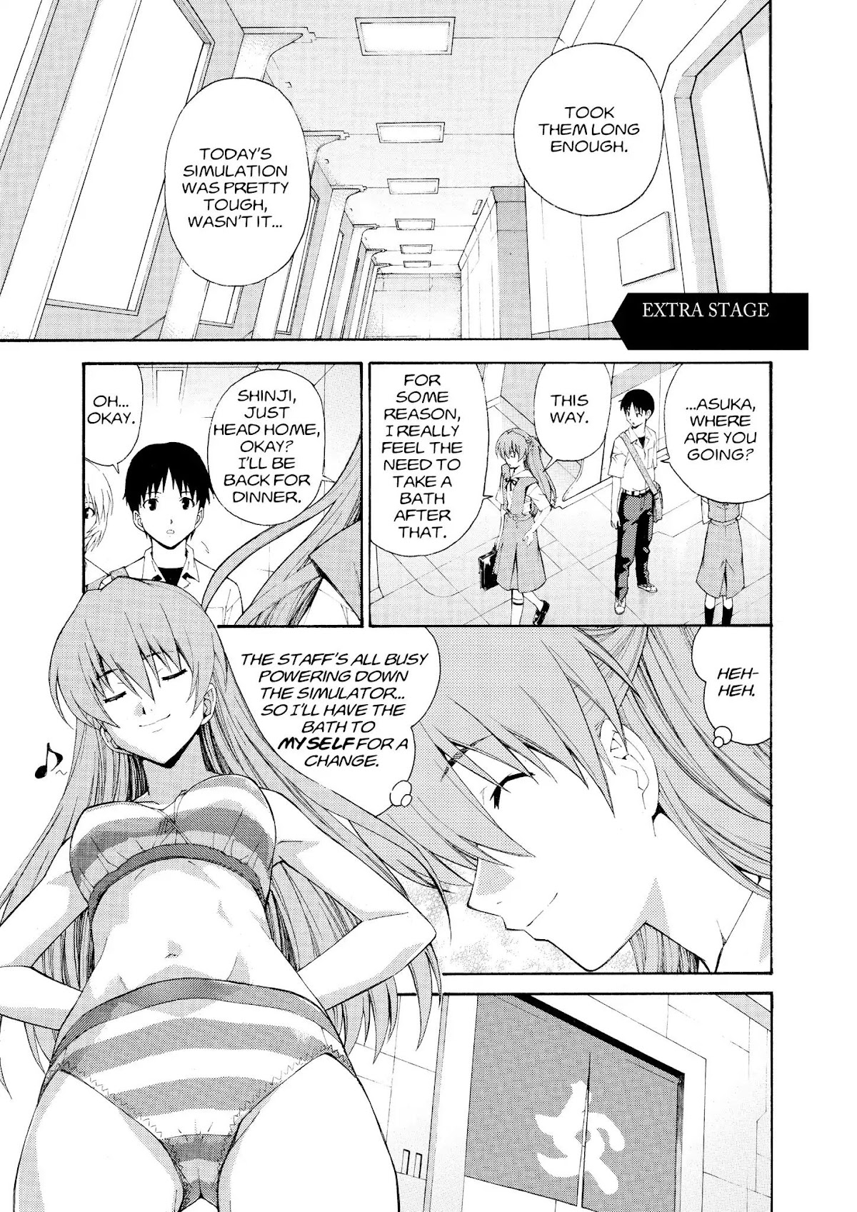 Shinseiki Evangelion: Ikari Shinji Ikusei Keikaku Chapter 66.5 page 1 - Vol.11 Extra Stage