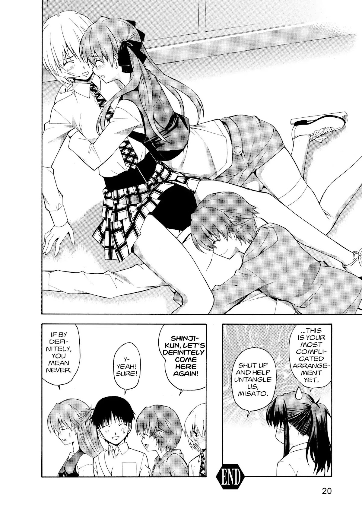 Shinseiki Evangelion: Ikari Shinji Ikusei Keikaku Chapter 67 page 20 - Chapter 67: Vol.12 Stage 67