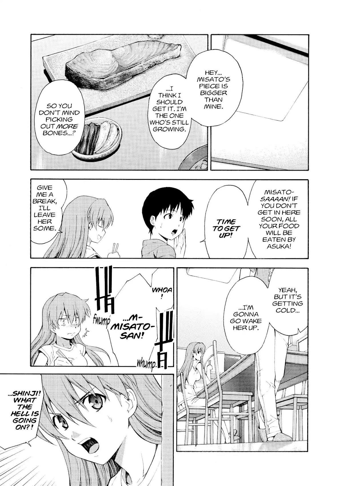 Shinseiki Evangelion: Ikari Shinji Ikusei Keikaku Chapter 73.5 page 3 - Vol.12 Extra Stage
