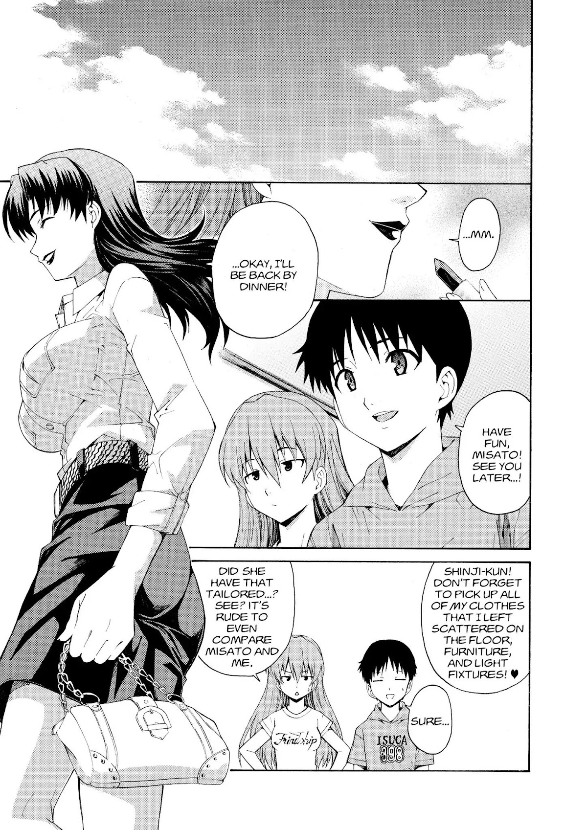 Shinseiki Evangelion: Ikari Shinji Ikusei Keikaku Chapter 73.5 page 7 - Vol.12 Extra Stage