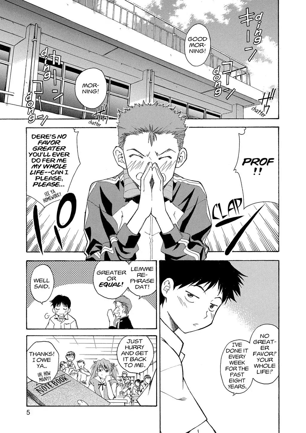 Shinseiki Evangelion: Ikari Shinji Ikusei Keikaku Chapter 8 page 5 - Chapter 8: Vol.2 Stage 08