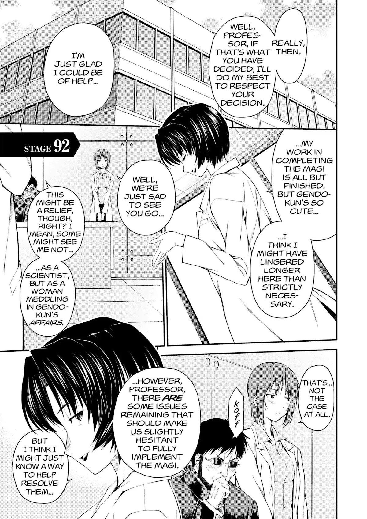 Shinseiki Evangelion: Ikari Shinji Ikusei Keikaku Chapter 92 page 1 - Chapter 92: Vol.16 Stage 92