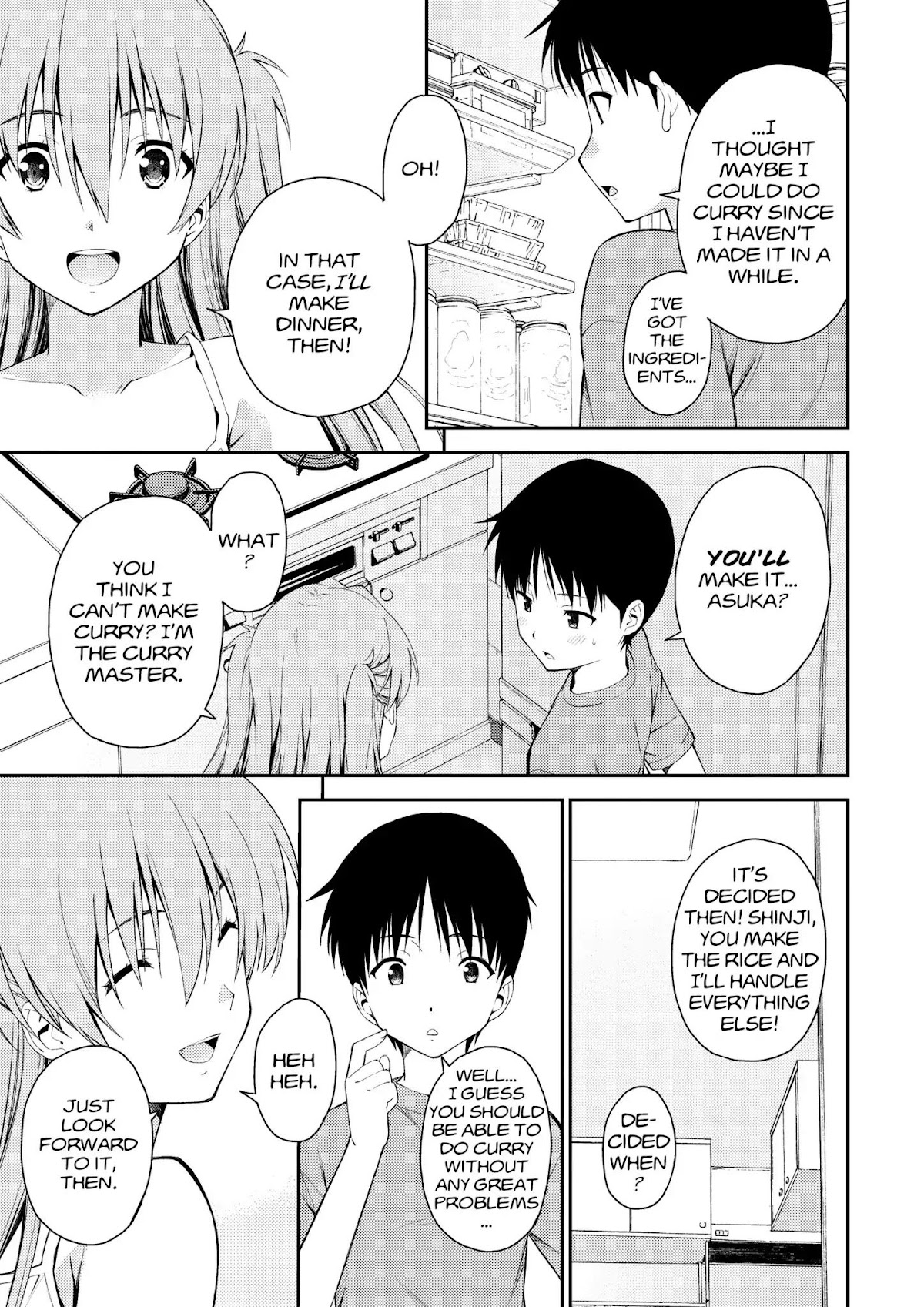 Shinseiki Evangelion: Ikari Shinji Ikusei Keikaku Chapter 95.8 page 3 - Vol.16 Extra Stage 4
