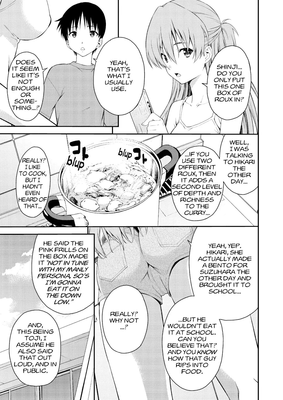 Shinseiki Evangelion: Ikari Shinji Ikusei Keikaku Chapter 95.8 page 5 - Vol.16 Extra Stage 4