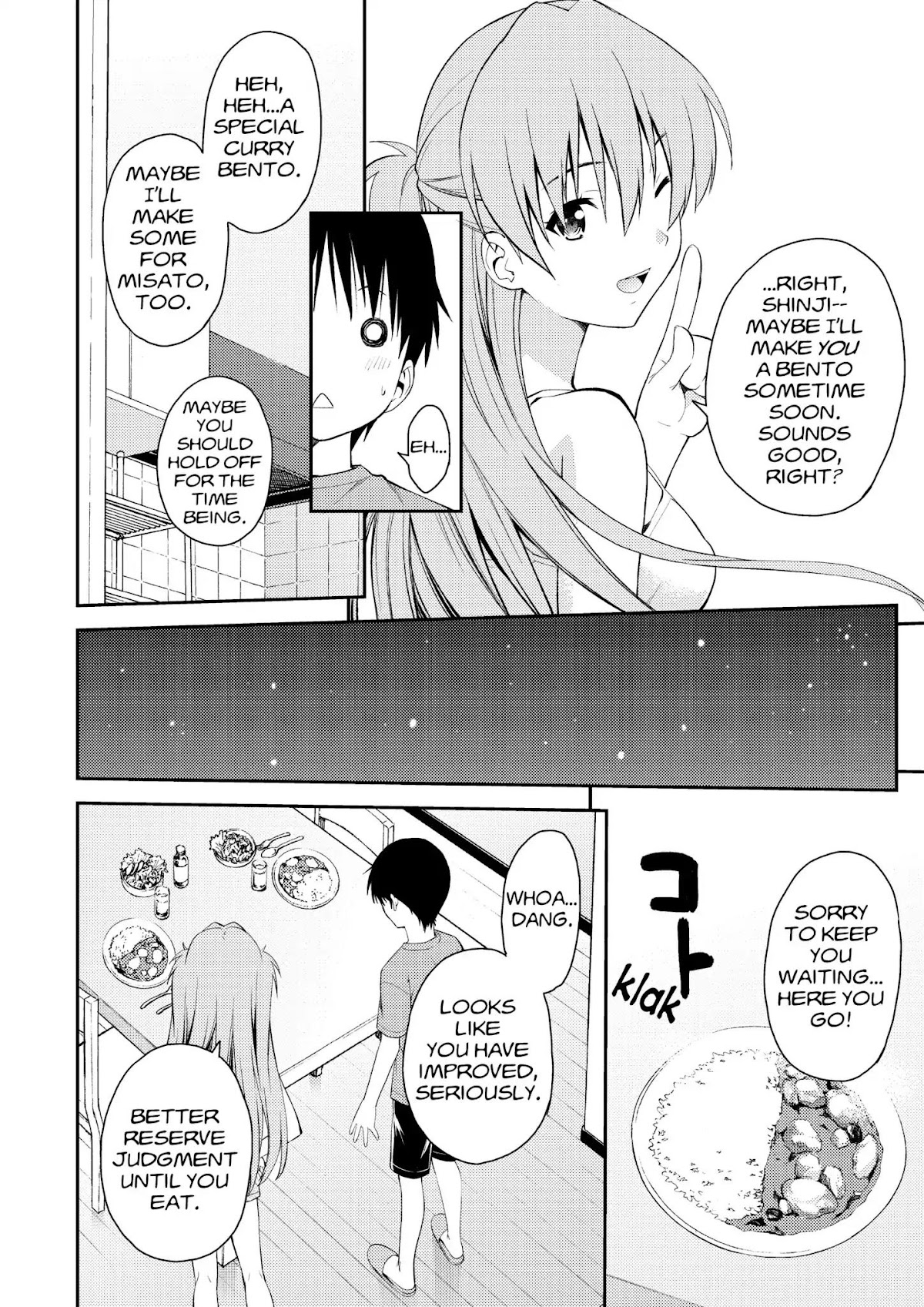 Shinseiki Evangelion: Ikari Shinji Ikusei Keikaku Chapter 95.8 page 6 - Vol.16 Extra Stage 4
