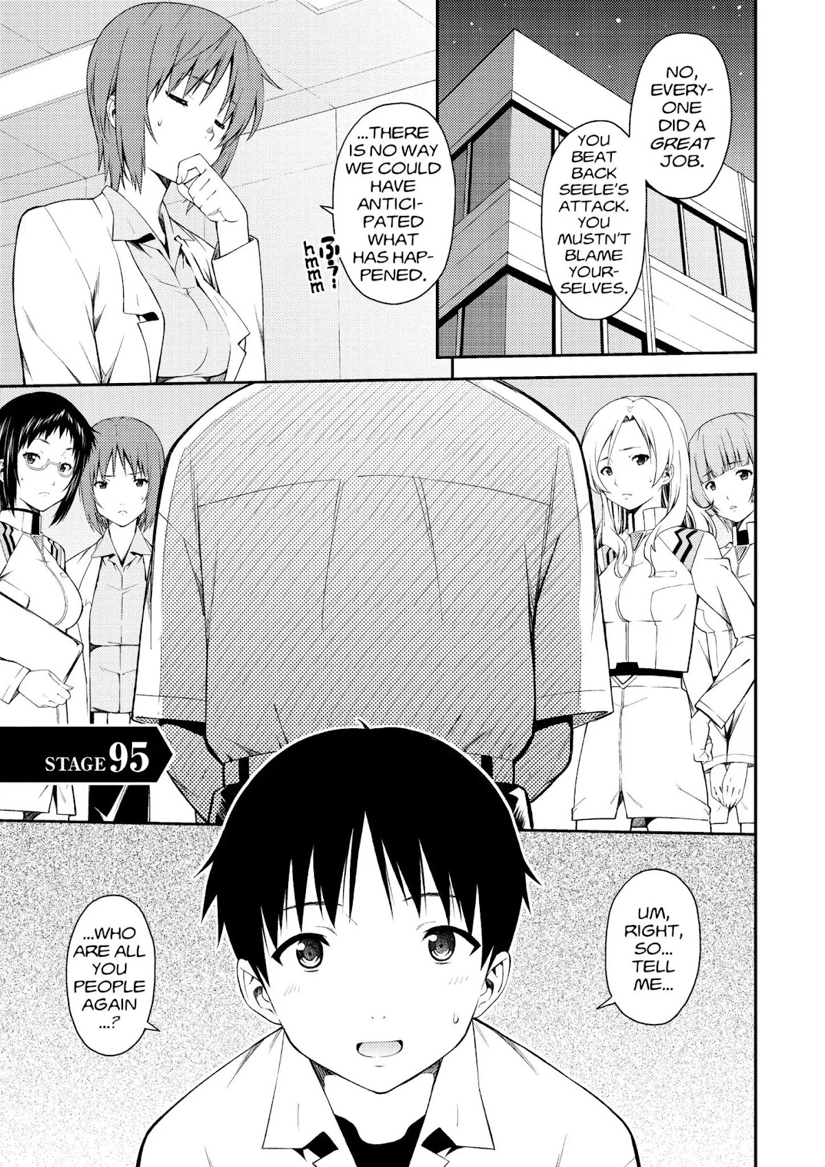 Shinseiki Evangelion: Ikari Shinji Ikusei Keikaku Chapter 95 page 1 - Chapter 95: Vol.16 Stage 95