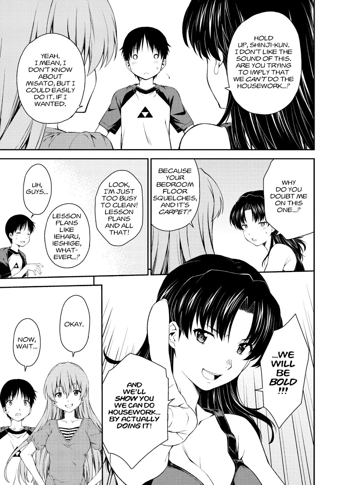 Shinseiki Evangelion: Ikari Shinji Ikusei Keikaku Chapter 96 page 7 - Chapter 96: Vol.17 Stage 96