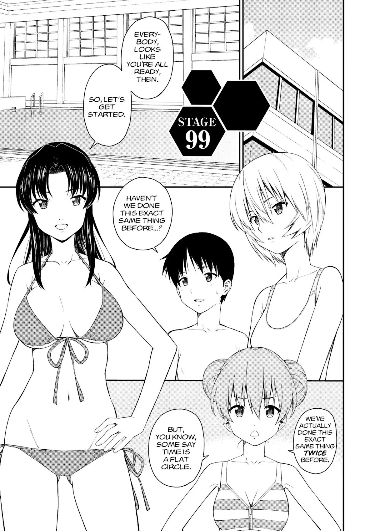 Shinseiki Evangelion: Ikari Shinji Ikusei Keikaku Chapter 99 page 1 - Chapter 99: Vol.17 Stage 99